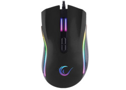 Rampage SMX- R44 macro RGB gaming muis - 6400 DPI - Zwart