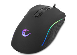 Rampage SMX- R44 macro RGB gaming muis - 6400 DPI - Zwart