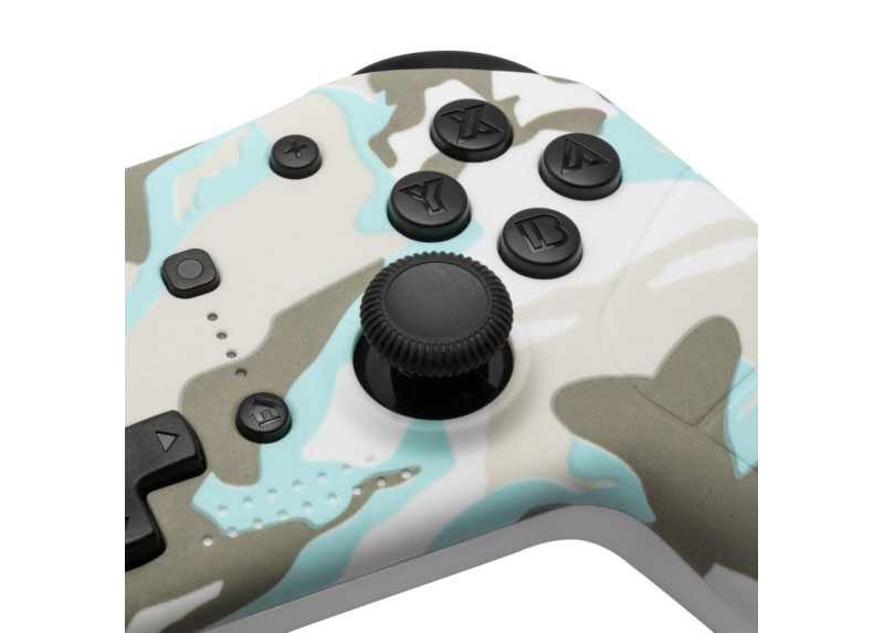 Nintendo Switch - Draadloze Bluetooth Controller - Snow White Camo