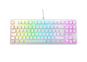 Xtrfy K4 TKL - Mechanisch Gaming toetsenbord met RGB US Layout - Wit