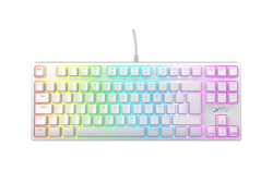 Xtrfy K4 TKL - Mechanisch Gaming toetsenbord met RGB US Layout - Wit