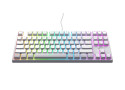 Xtrfy K4 TKL - Mechanisch Gaming toetsenbord met RGB US Layout - Wit