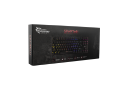 White Shark Spartan mechanische gaming keyboard GK-1925 - Metaal-US layout