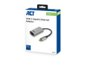 ACT AC7080 USB-C naar gigabit ethernet adapter