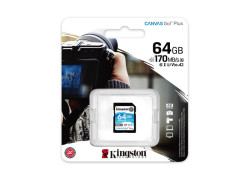 SDXC Card 64GB Kingston U3 V30 Canvas Go! Plus