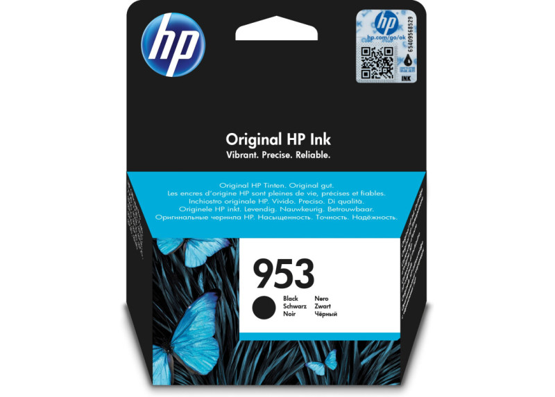 HP No.953 Zwart 23,5ml (Origineel)