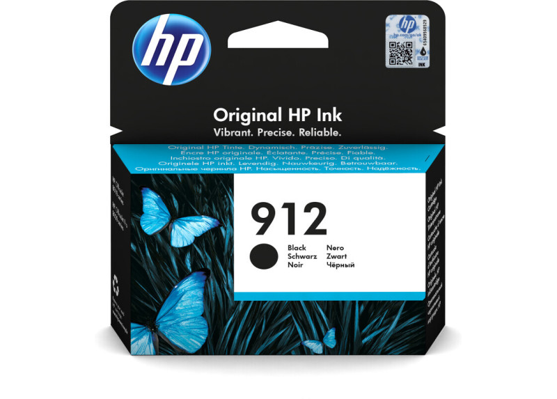 HP No.912 Zwart 8,29ml (Origineel)