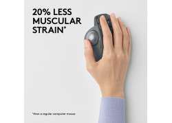 Logitech MX Ergo Trackball Zwart Retail Wireless