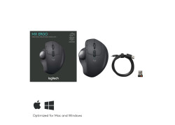 Logitech MX Ergo Trackball Zwart Retail Wireless