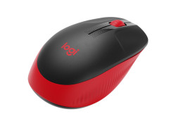 Logitech M190 Optical USB Zwart-Rood Retail Wireless