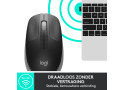 Logitech M190 Optical USB Zwart-Zilver Retail Wireless