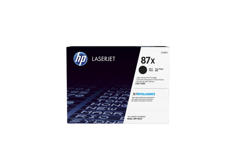 HP No. 87X Zwart 18.000 pagina`s (Origineel)