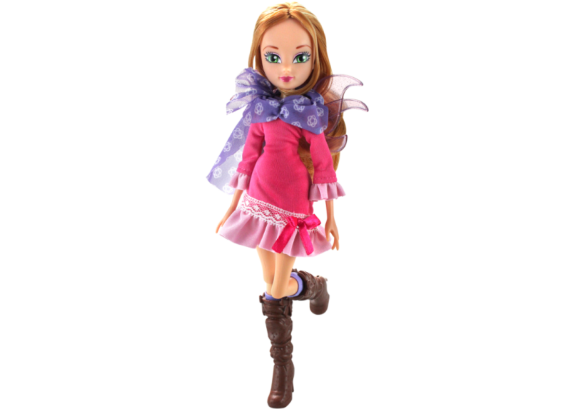 Winx GLAMOUR FRIENDS Flora speelpop - 26cm