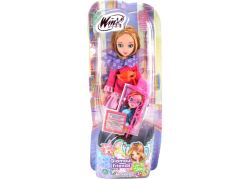 Winx GLAMOUR FRIENDS Flora speelpop - 26cm