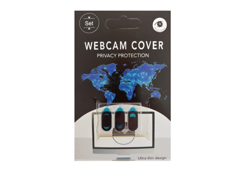 OEM Webcam Cover 3st. - Privacy schuifje - Retail