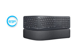 KB Logitech ERGO K860 Graphite draadloos Retail