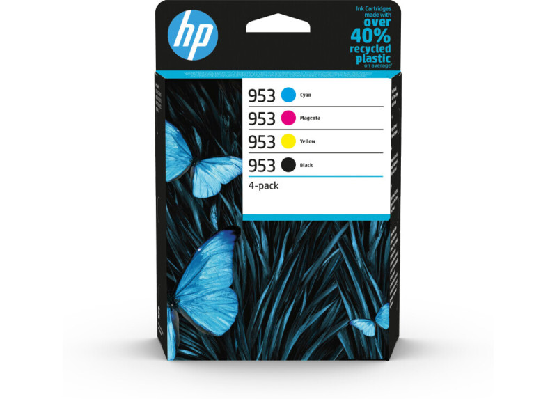 HP No.953 4-Pack C,M,Y,K 53,5ml (Origineel)