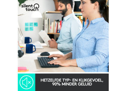 DT Logitech MK295 Silent Graphite draadloos Retail