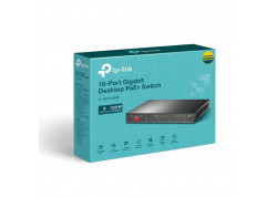 TP-LINK TL-SG1210MP netwerk-switch Unmanaged Gigabit Ethernet (10/100/1000) Power over Ethernet (PoE) Zwart