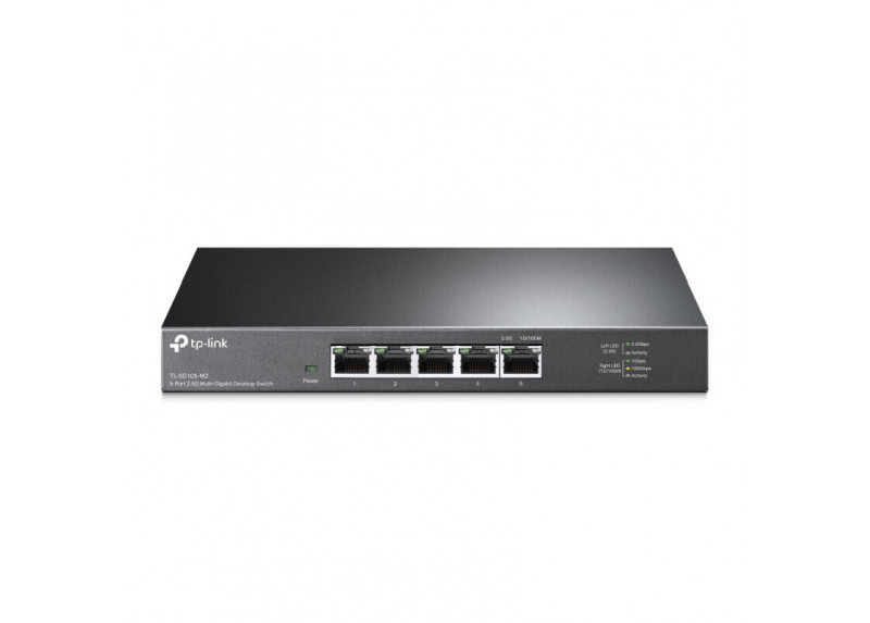 TP-LINK TL-SG105-M2 netwerk-switch Unmanaged Gigabit Ethernet (10/100/1000) Zwart