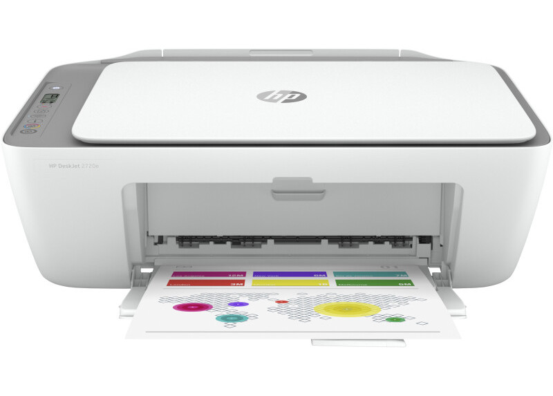 HP Deskjet 2720e AIO / WLAN / Wit-Grijs