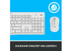 DT Logitech MK295 Silent Wit draadloos Retail