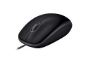 Logitech B110 Silent Optical USB Zwart Retail