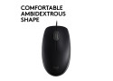 Logitech B110 Silent Optical USB Zwart Retail