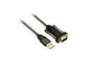 ACT AC6000 seriële kabel Zwart 1,5 m USB Type-A DB-9