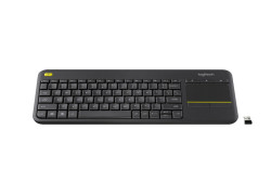 Logitech K400 Plus toetsenbord RF Draadloos QWERTY Nederlands Zwart