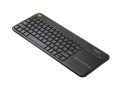 Logitech K400 Plus toetsenbord RF Draadloos QWERTY Nederlands Zwart