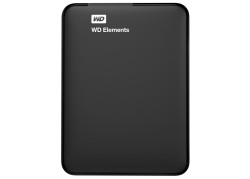 Western Digital WD Elements Portable 2.5 Inch externe HDD 1TB, Zwart