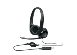 Logitech H390 USB Computer Headset Met rijke digitale audio en knoppen op de draad