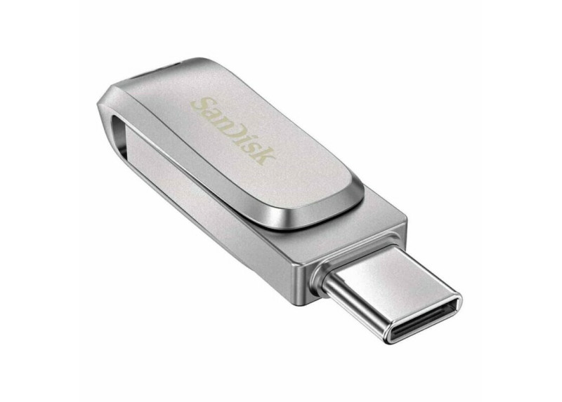 SanDisk Ultra Dual Drive Luxe USB flash drive 1000 GB USB Type-A / USB Type-C 3.2 Gen 1 (3.1 Gen 1) Roestvrijstaal