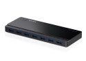 TP-Link 7 Port Hub, USB 3.0 actief zwart