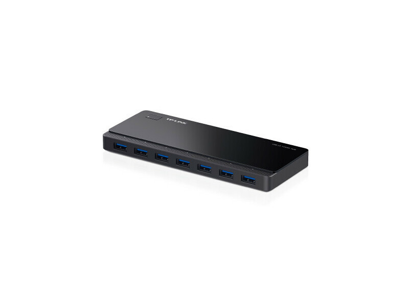 TP-Link 7 Port Hub, USB 3.0 actief zwart