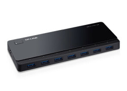 TP-Link 7 Port Hub, USB 3.0 actief zwart