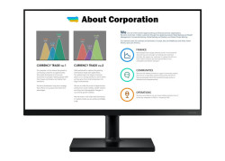 24" Samsung T45F FHD/DP/2xHDMI/2xUSB/Pivot/IPS