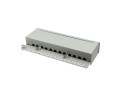 TOE Patch Panel Desktop 12-port CAT6a STP LogiLink