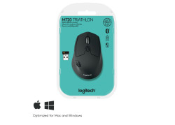 Logitech M720 Triathlon Optical USB Zwart Retail Wirel.