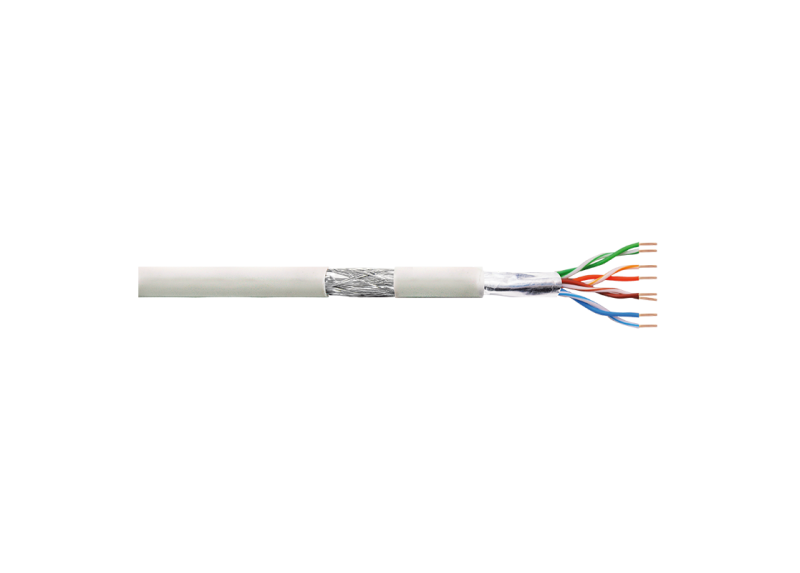 Cat5e Patch 305m. SF/UTP Grijs LogiLink AWG26 CCA