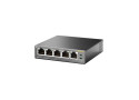 TP-LINK TL-SF1005P Unmanaged Fast Ethernet (10/100) Power over Ethernet (PoE) Zwart