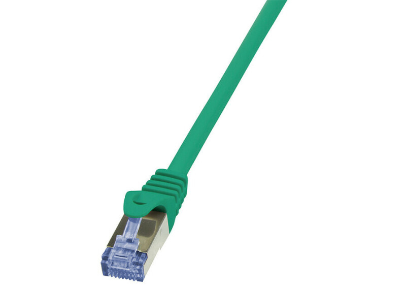 RJ45 1.50m Groen Cat6A S/FTP LogiLink