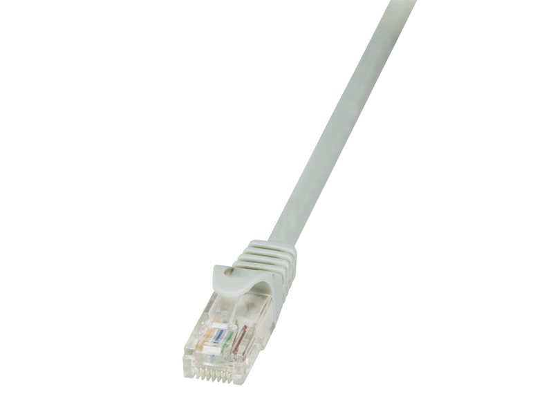 RJ45 3.00m Grijs Cat5e U/UTP LogiLink