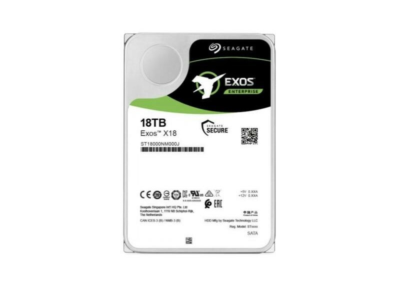 Seagate Enterprise ST18000NM000J interne harde schijf 3.5" 18000 GB SATA III