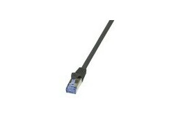 RJ45 1.00m Zwart Cat6A S/FTP LogiLink