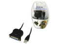 Adapter USB --> Parallel 25-pin D-SUB LogiLink 1.50m