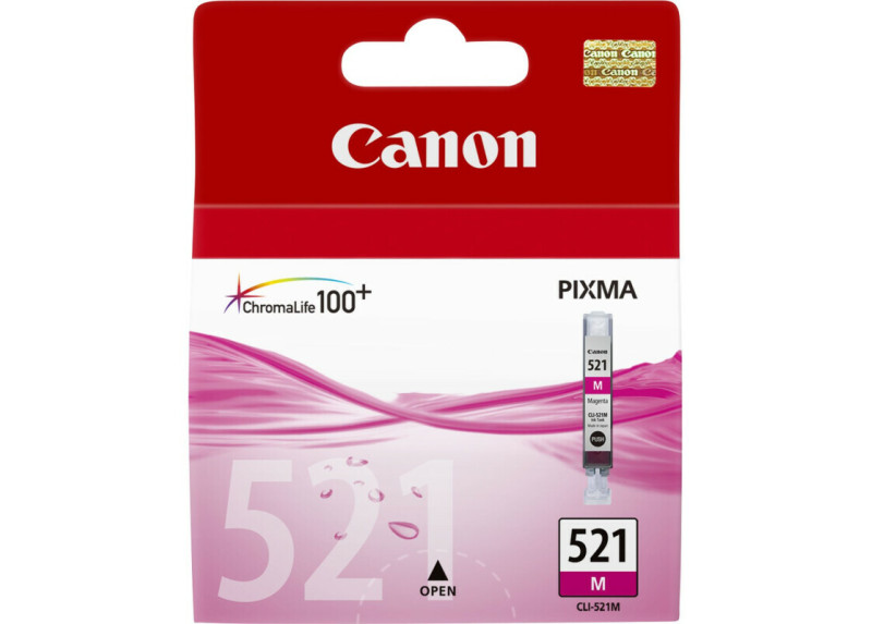 Canon (C) CLI-521M Magenta 9,0ml (Origineel)