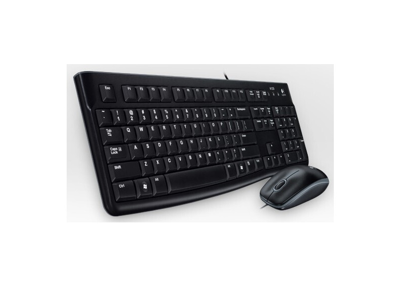 DE DT Logitech MK120 Zwart bedraad Retail