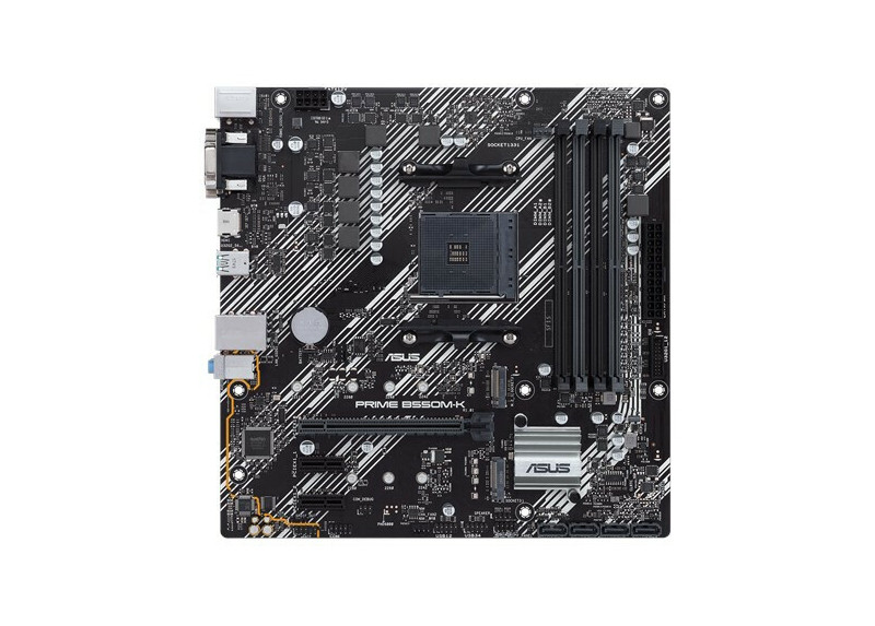 Asus AM4 PRIME B550M-K - DDR4/2xM.2/HDMI/DVI/VGA/ÂµATX